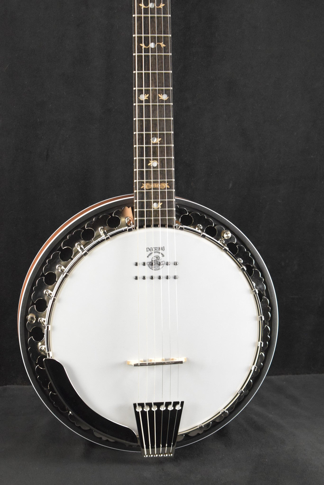 Deering Boston 6-String Acoustic/Electric Banjo w/Kavanjo Pickup
