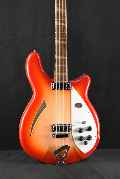Rickenbacker 4005V Vintage Reissue Semi-Hollow Bass Guitar Fireglo