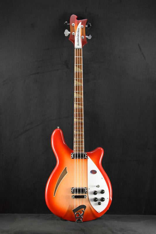 Rickenbacker 4005V Vintage Reissue Semi-Hollow Bass Guitar Fireglo