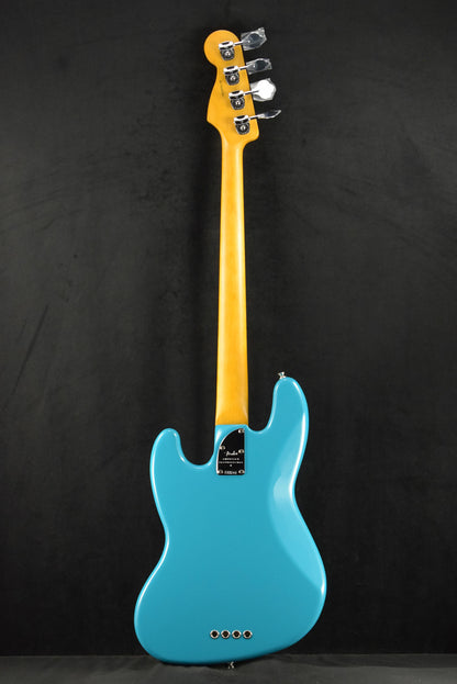 Fender American Professional II Jazz Bass Miami Blue Rosewood Fingerboard
