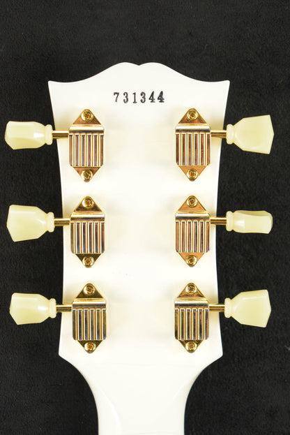 Gibson Murphy Lab 1957 Les Paul Custom 2-Pickup Alpine White Ultra Light Aged Fuller's Exclusive