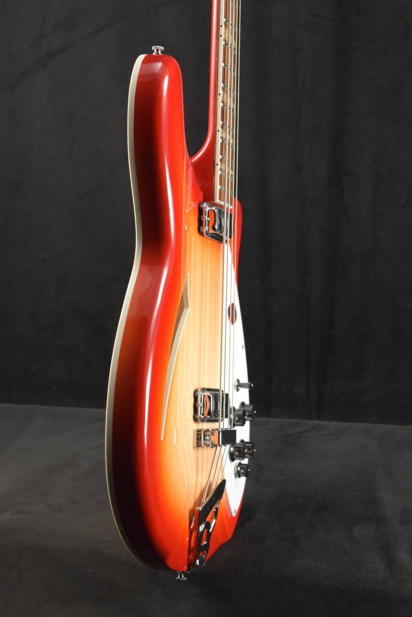 Rickenbacker 4005V Vintage Reissue Semi-Hollow Bass Guitar Fireglo