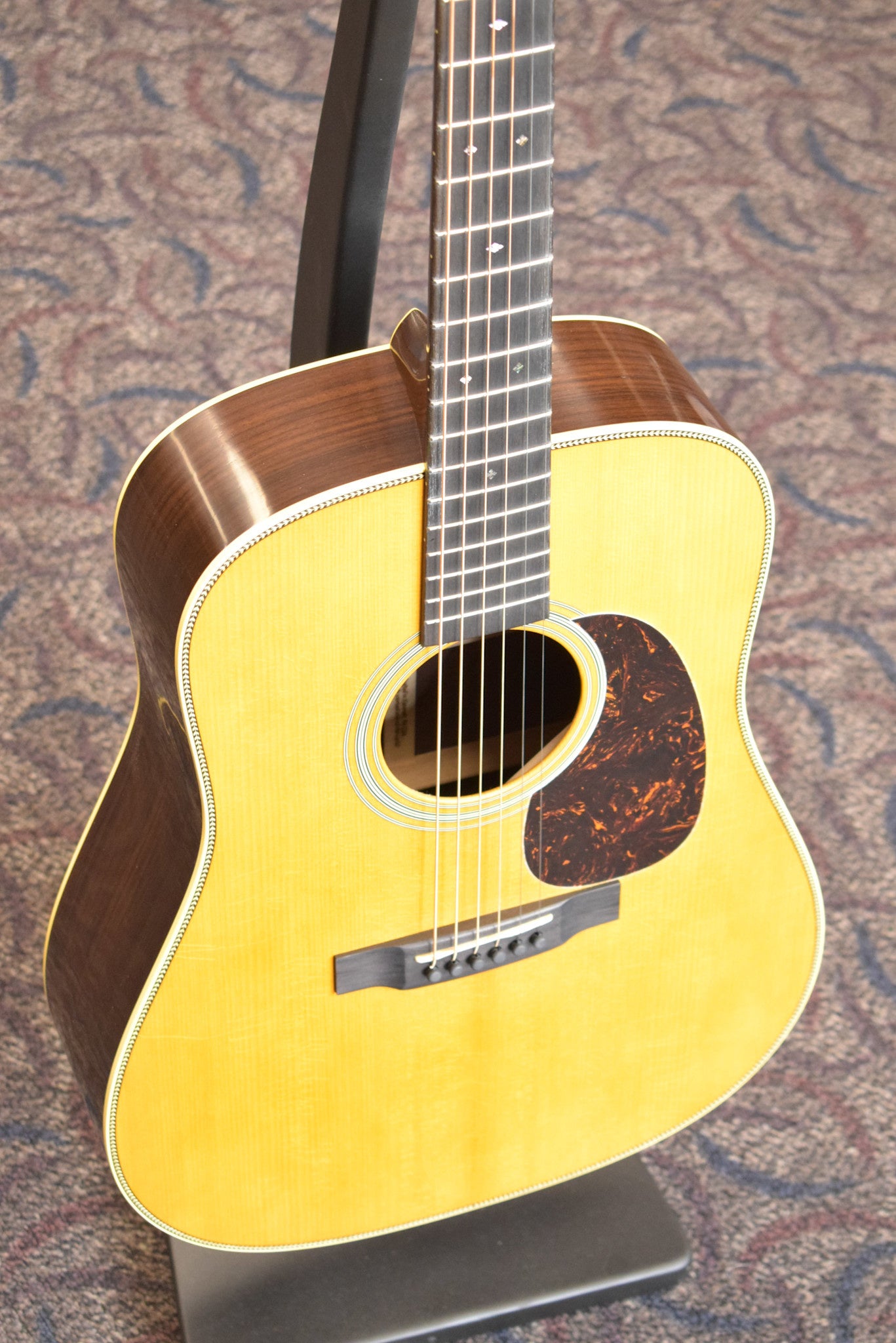 Martin Custom Shop Dreadnought Wild Grain East Indian Rosewood Adirondack Spruce VTS Natural