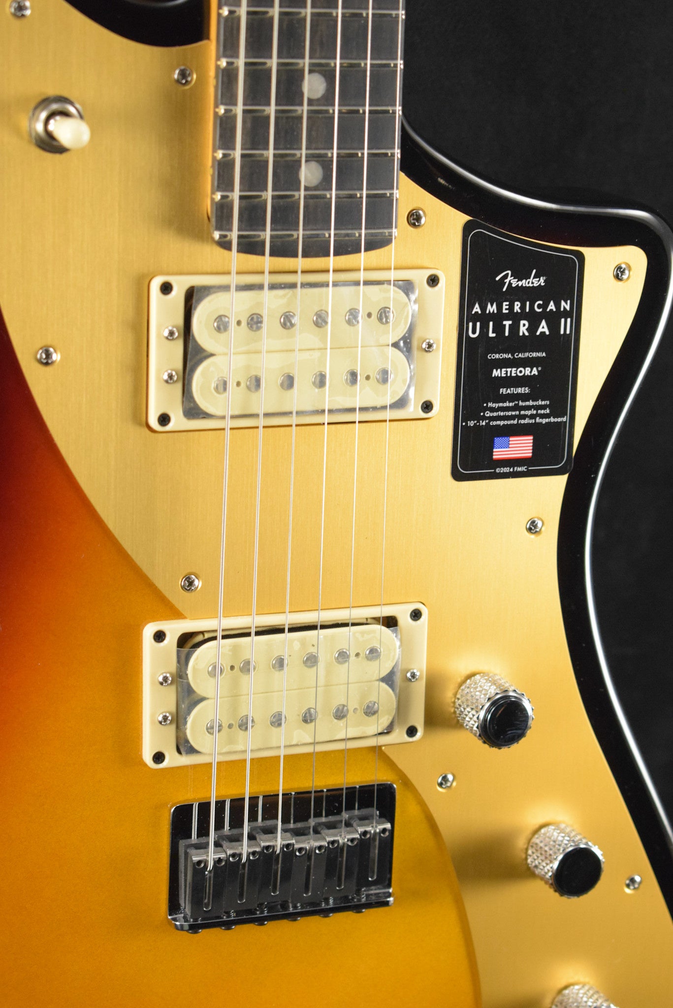 Fender American Ultra II Meteora Ultraburst Ebony Fingerboard