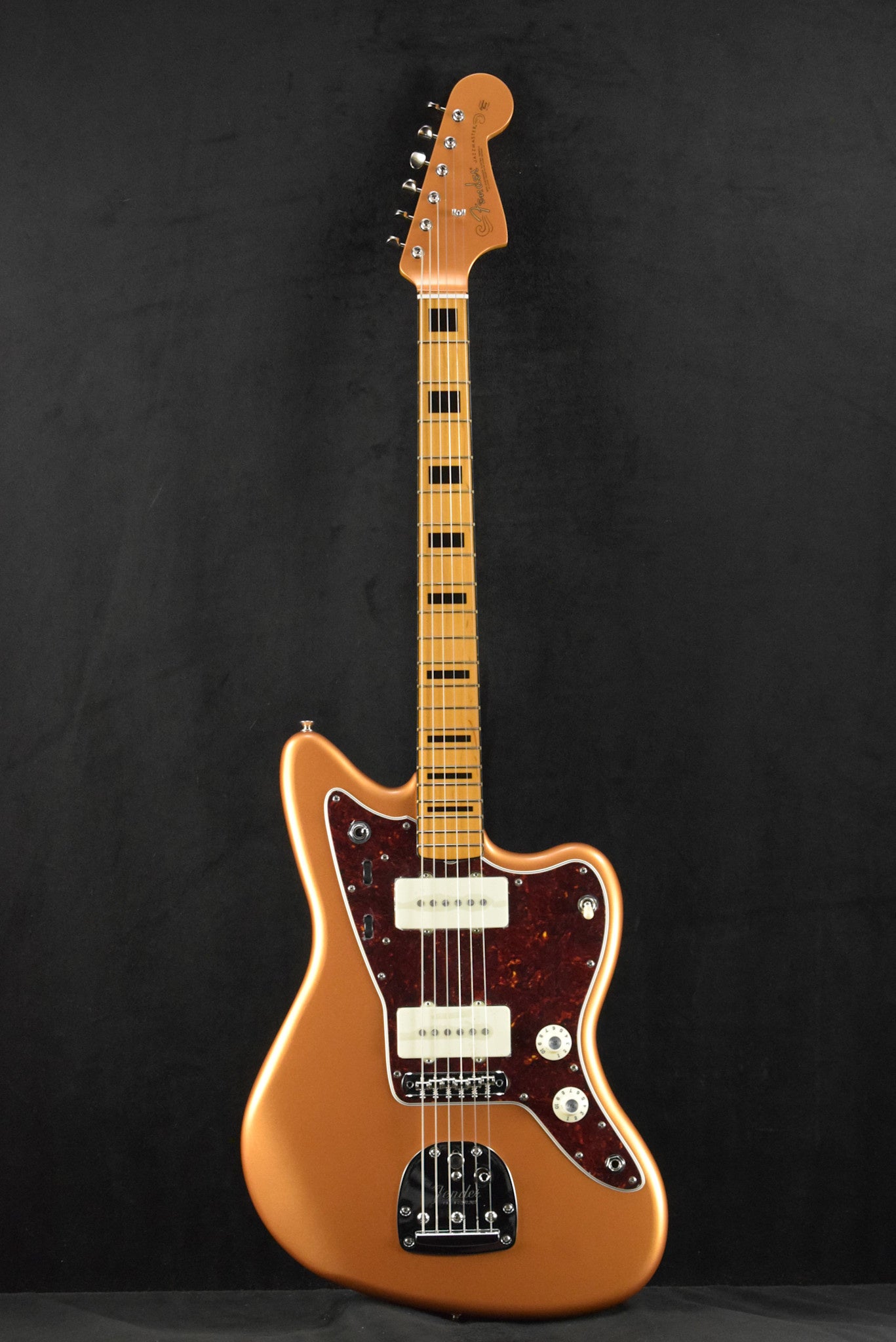 Fender Troy Van Leeuwen Jazzmaster Copper Age Bound Maple