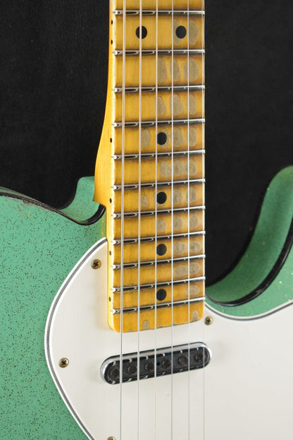 Fender Custom Shop '60s Custom Telecaster Thinline Relic Aged Seafoam Green Sparkle