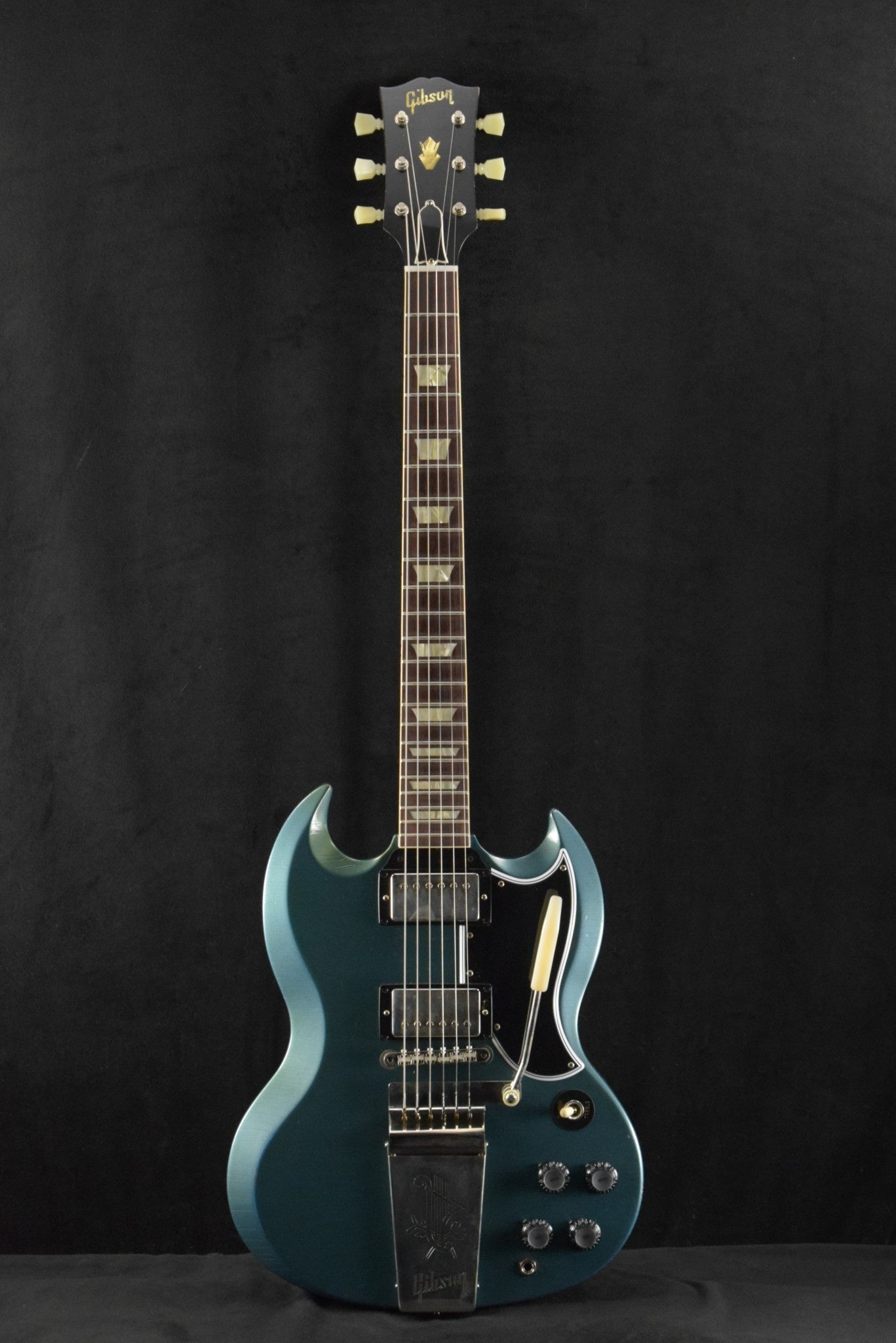 Gibson Murphy Lab 1964 SG Standard With Maestro Vibrola Pelham Blue Light Aged