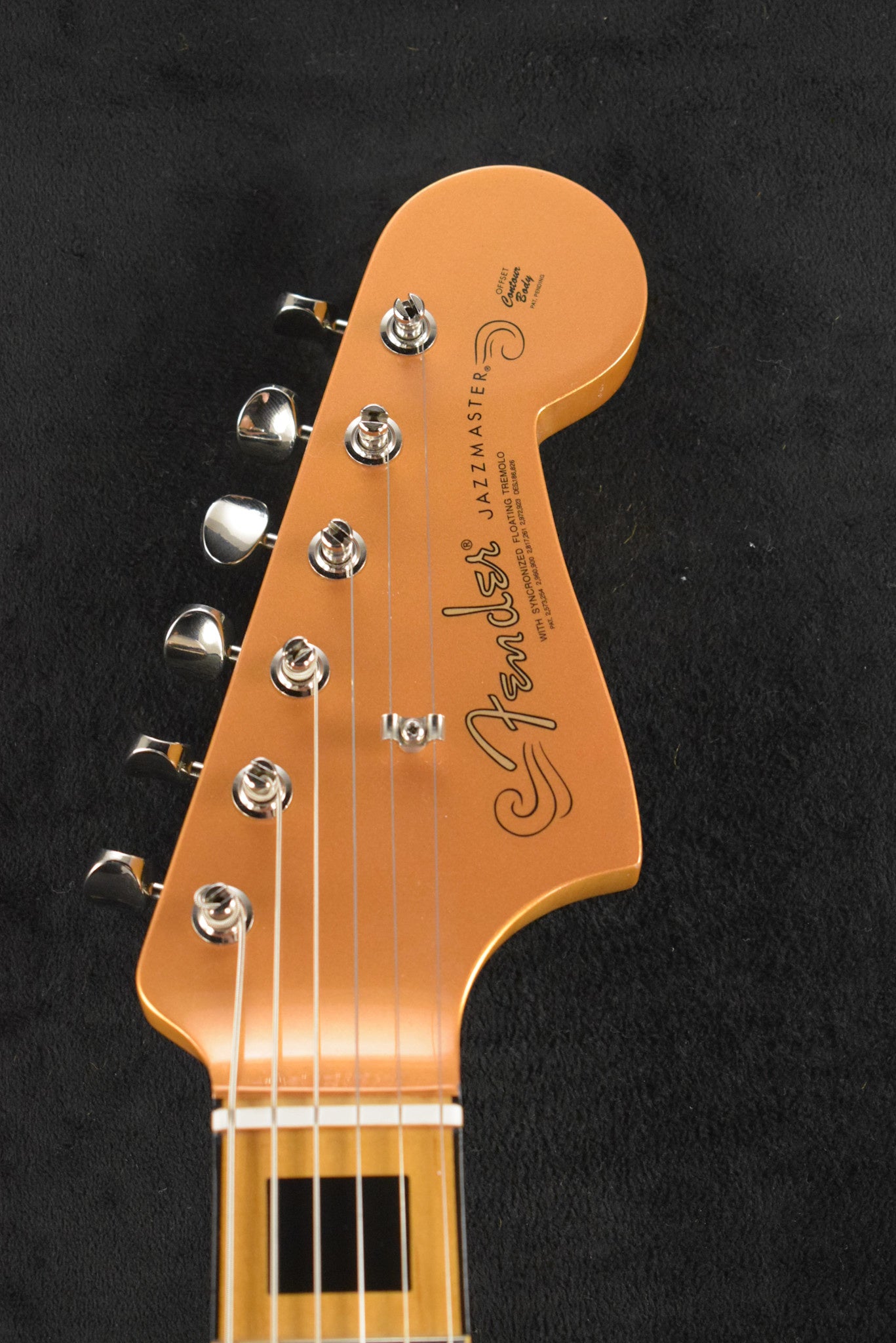 Fender Troy Van Leeuwen Jazzmaster Copper Age Bound Maple