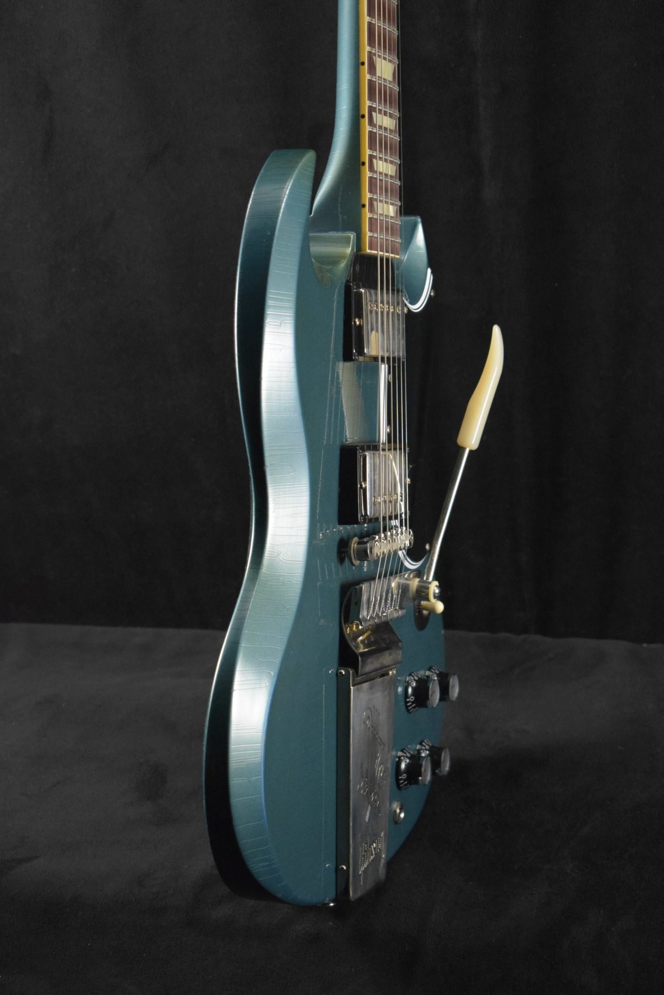 Gibson Murphy Lab 1964 SG Standard With Maestro Vibrola Pelham Blue Light Aged