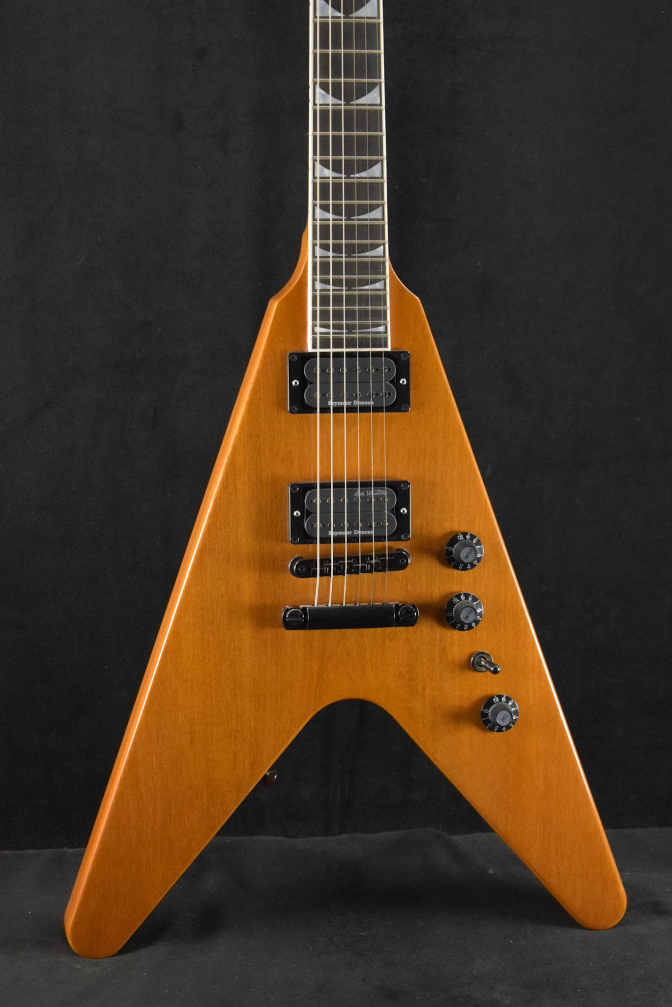 Gibson Dave Mustaine Flying V EXP Antique Natural