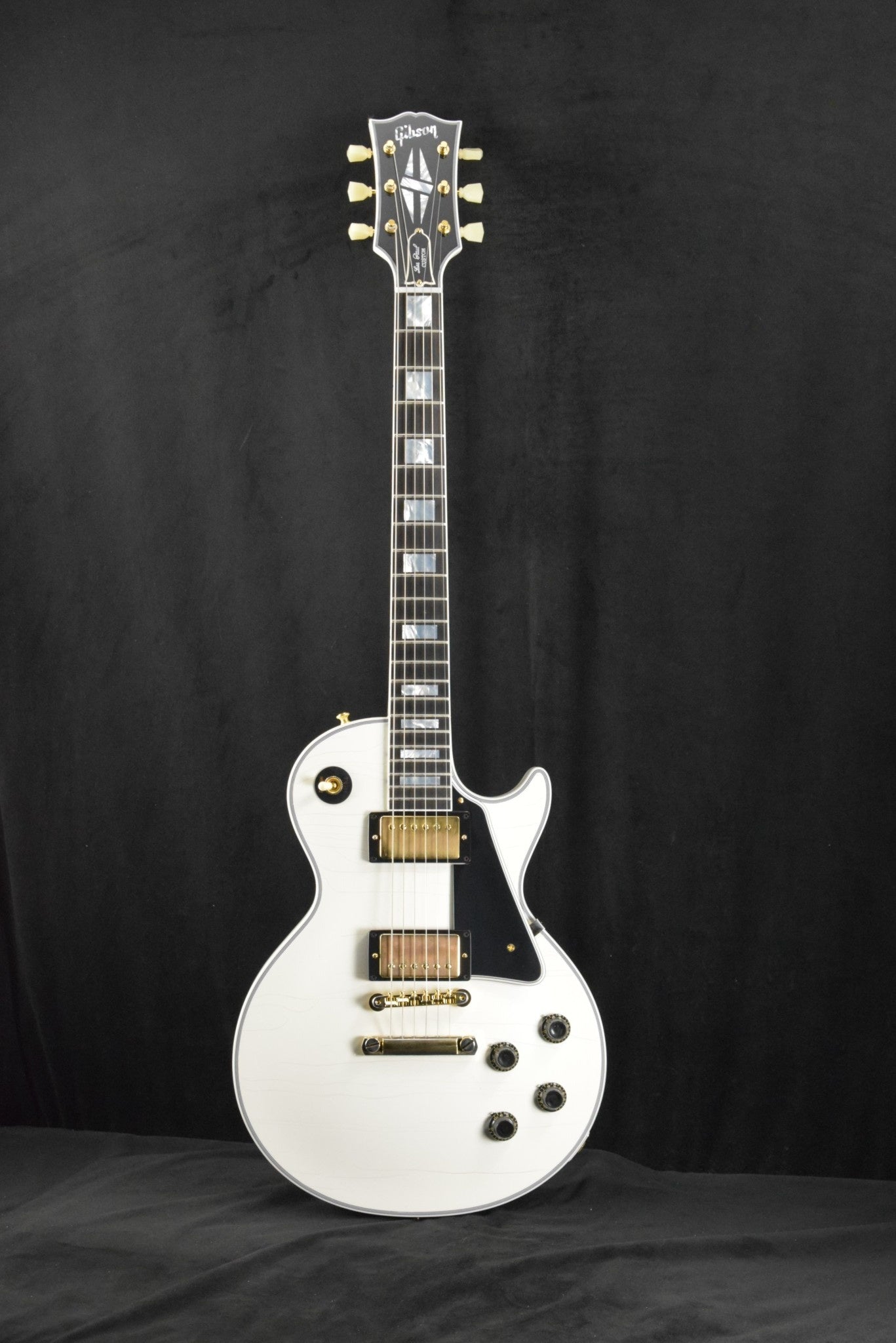 Gibson Murphy Lab 1957 Les Paul Custom 2-Pickup Alpine White Ultra Light Aged Fuller's Exclusive
