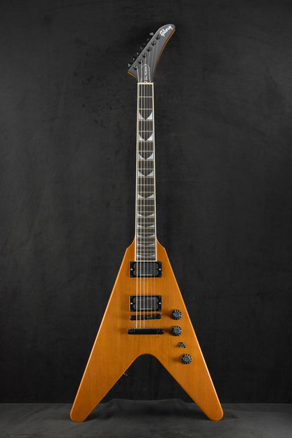 Gibson Dave Mustaine Flying V EXP Antique Natural