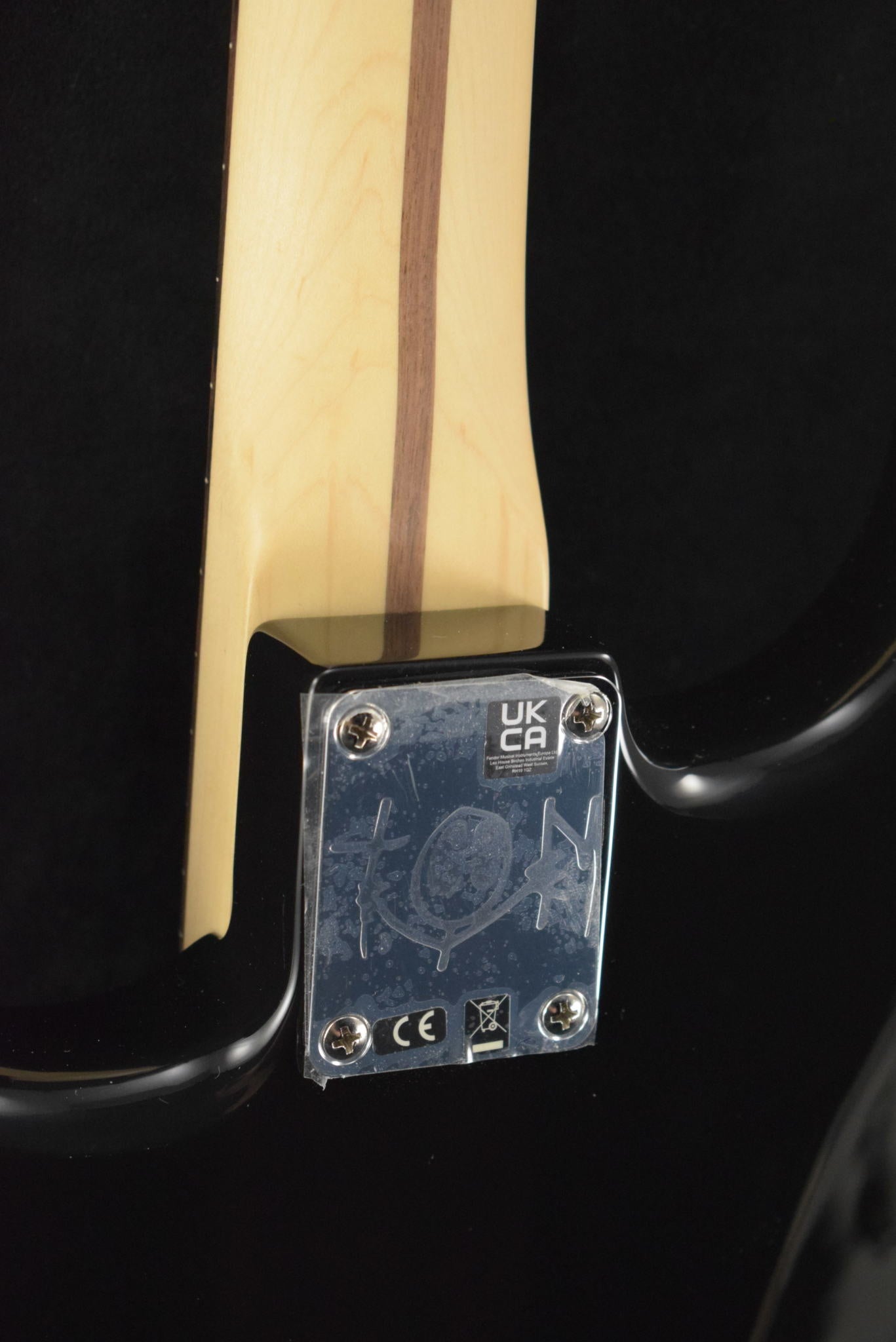 Fender Limited Edition Tom DeLonge Stratocaster Black Rosewood Fingerboard