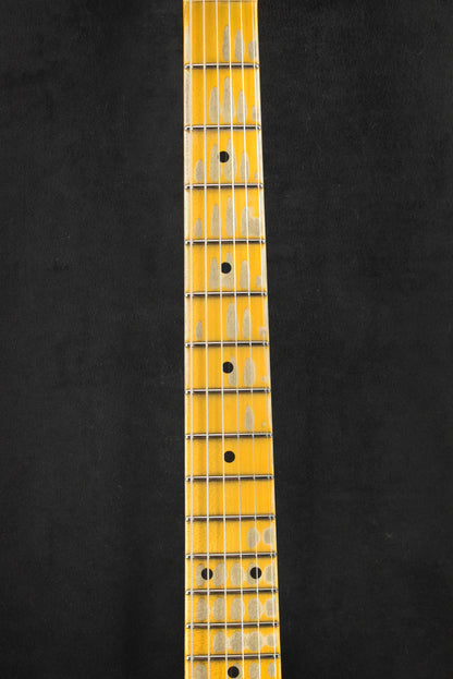 Fender 1954 Telecaster Heavy Relic Faded Aged Nocaster Blonde 1-Piece Rift Sawn Maple Neck Fingerboard,