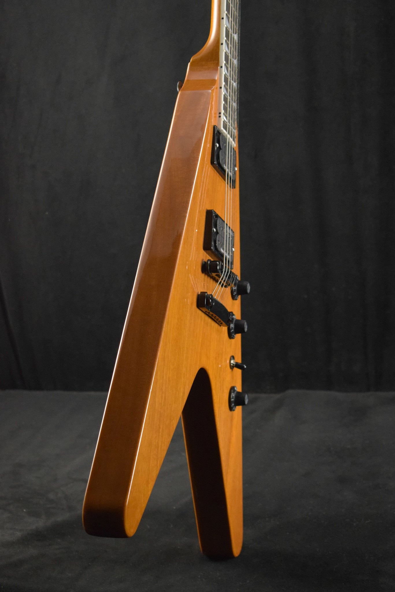 Gibson Dave Mustaine Flying V EXP Antique Natural