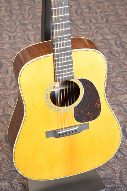 Martin Custom Shop Dreadnought Wild Grain East Indian Rosewood Adirondack Spruce VTS Natural