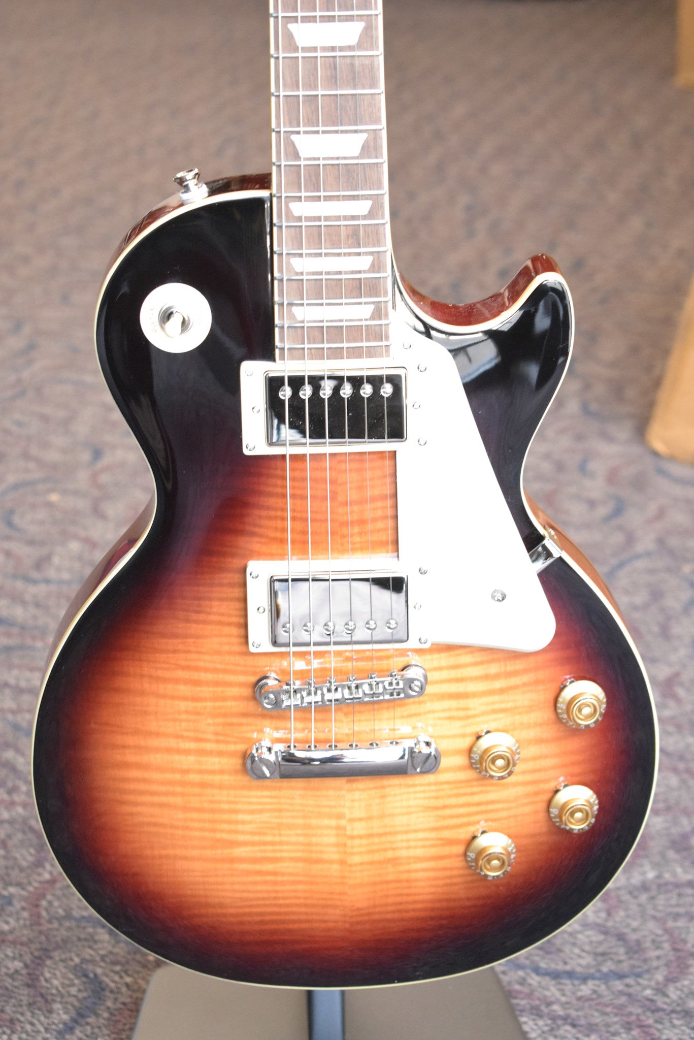 Epiphone Les Paul Standard '50s Figured Bourbon Burst w/Gig Bag