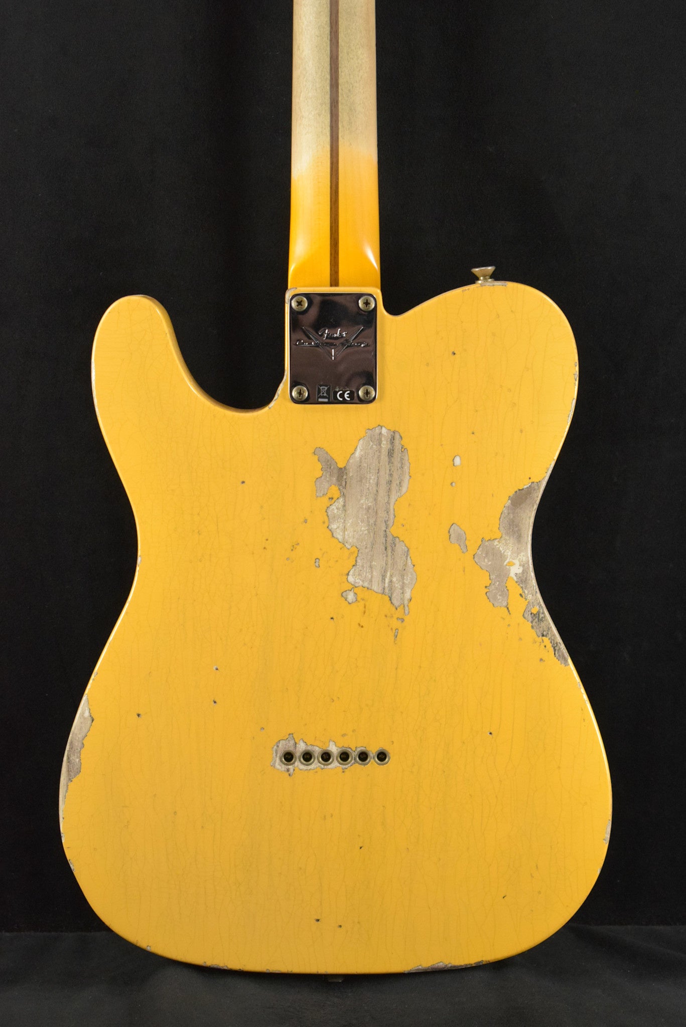 Fender 1954 Telecaster Heavy Relic Faded Aged Nocaster Blonde 1-Piece Rift Sawn Maple Neck Fingerboard,