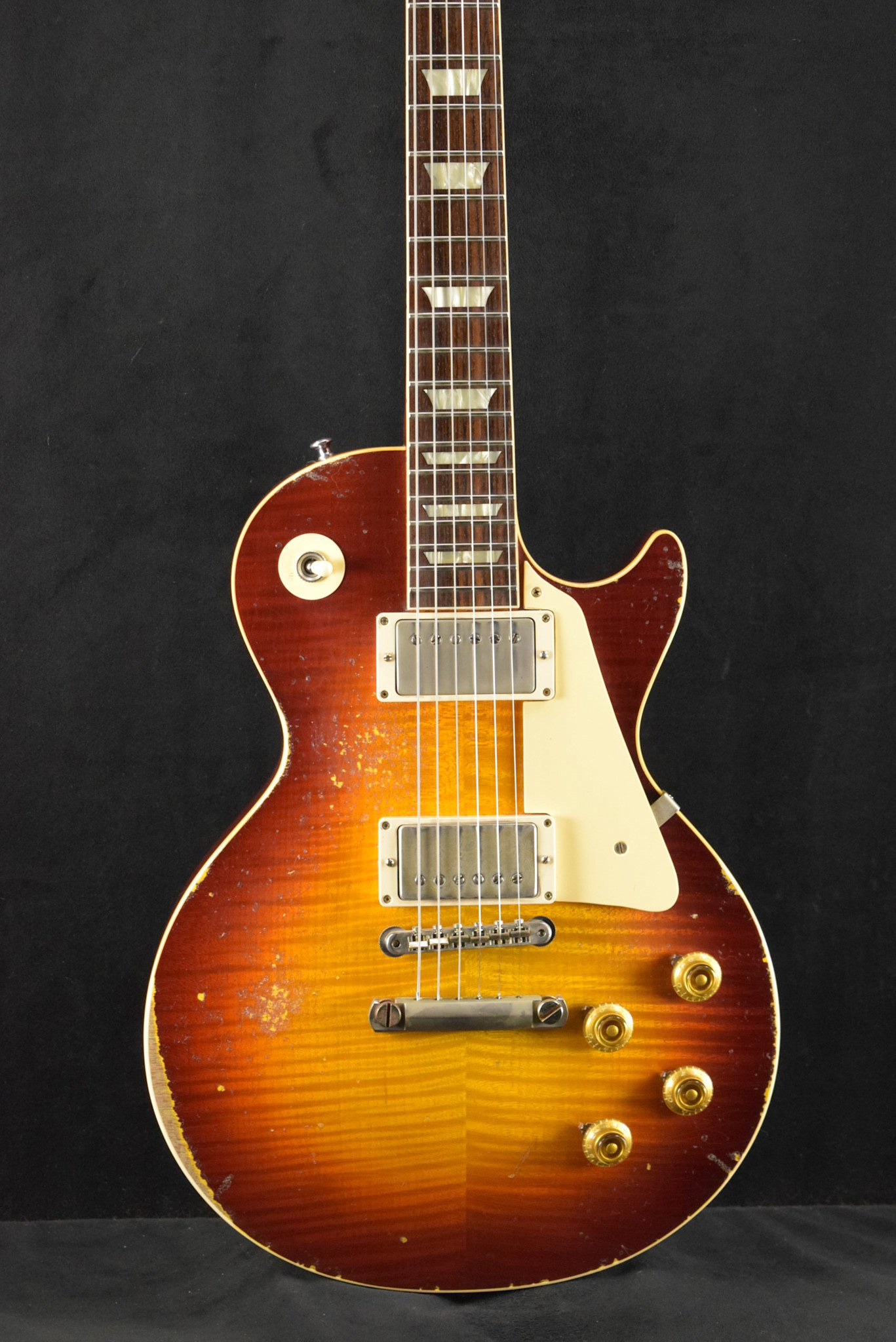 Gibson Murphy Lab 1959 Les Paul Standard Wide Tomato Burst Ultra Heavy Aged - Fuller's Exclusive