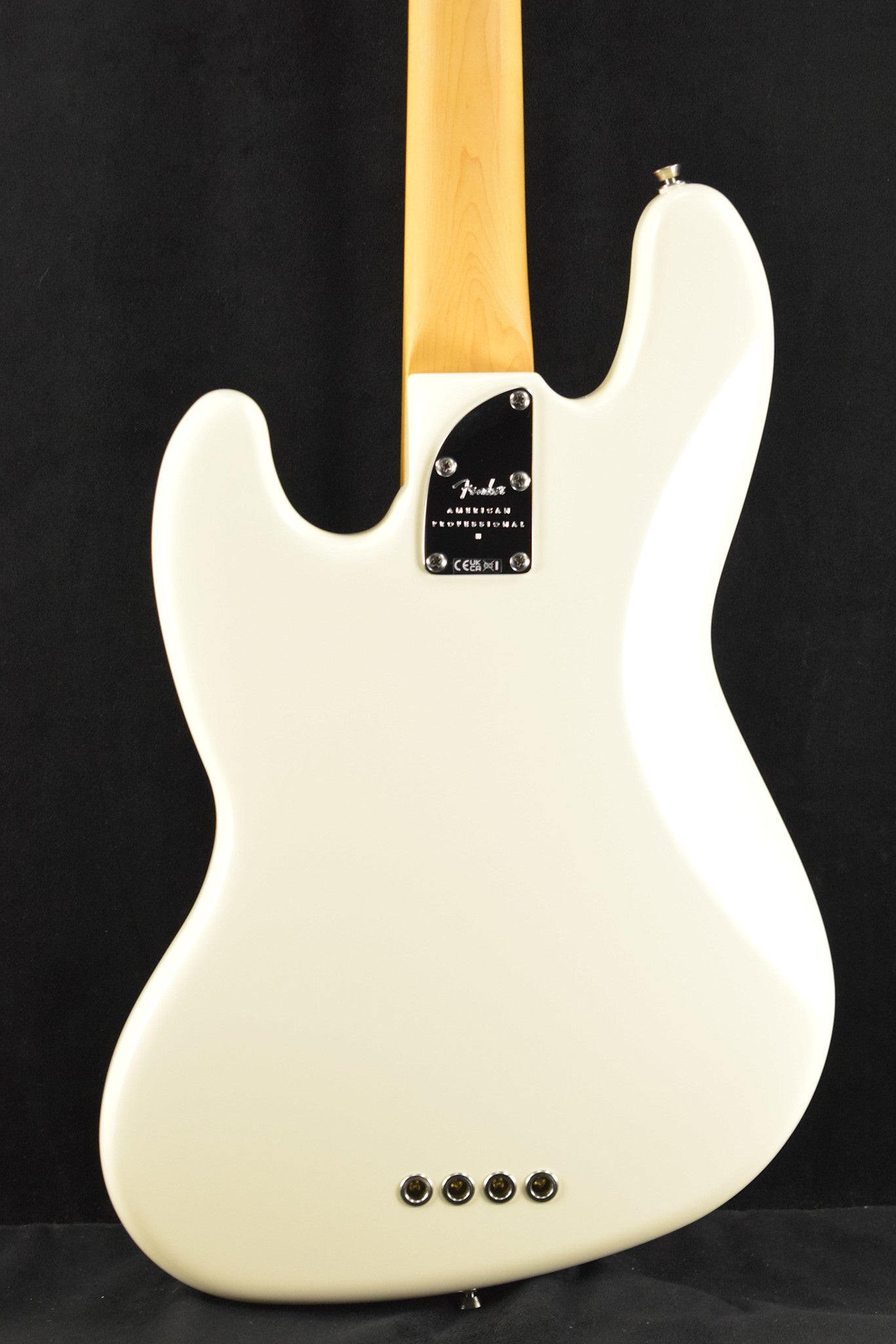 Fender American Professional II Jazz Bass Fretless Olympic White Rosewood Fingerboard