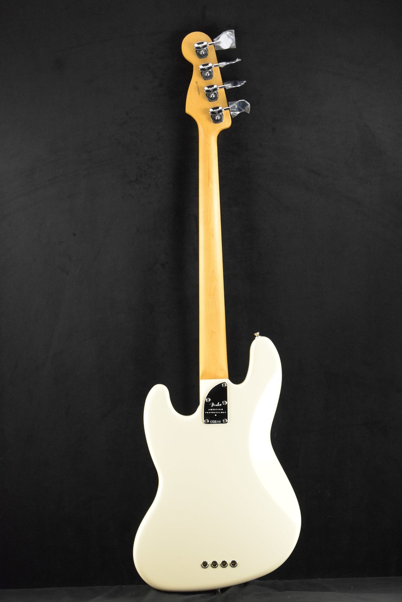 Fender American Professional II Jazz Bass Fretless Olympic White Rosewood Fingerboard