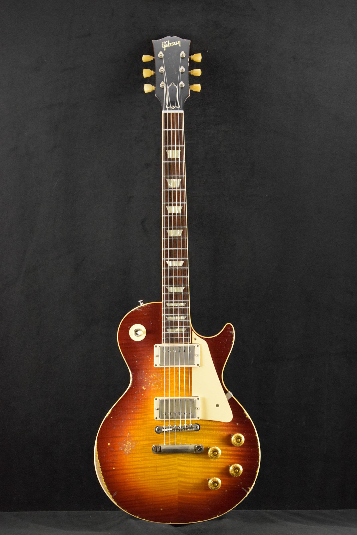 Gibson Murphy Lab 1959 Les Paul Standard Wide Tomato Burst Ultra Heavy Aged - Fuller's Exclusive