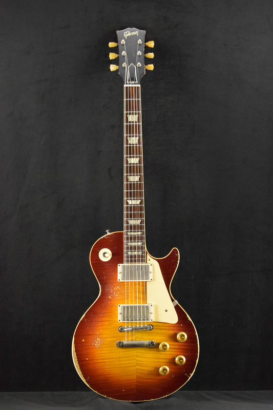 Gibson Murphy Lab 1959 Les Paul Standard Wide Tomato Burst Ultra Heavy Aged - Fuller's Exclusive