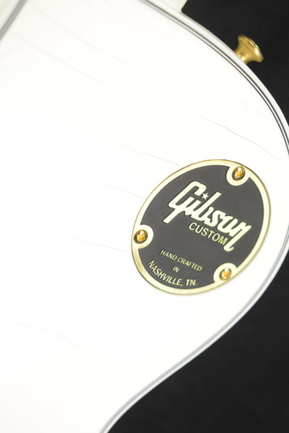 Gibson Murphy Lab 1957 Les Paul Custom 2-Pickup Alpine White Ultra Light Aged Fuller's Exclusive