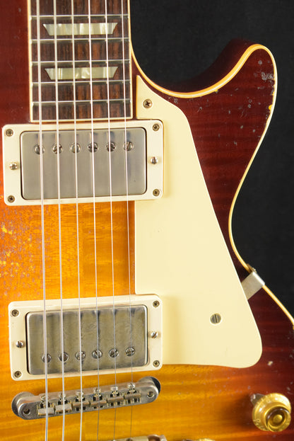 Gibson Murphy Lab 1959 Les Paul Standard Wide Tomato Burst Ultra Heavy Aged - Fuller's Exclusive