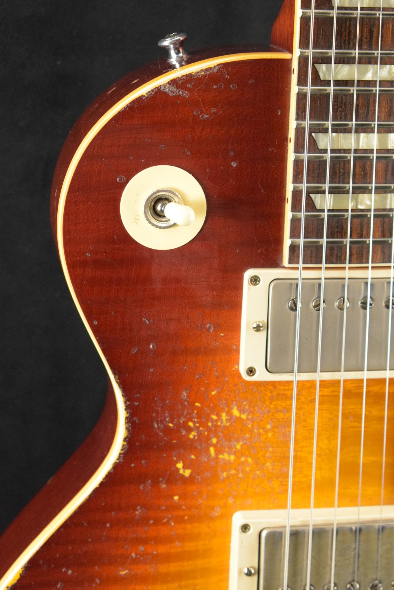 Gibson Murphy Lab 1959 Les Paul Standard Wide Tomato Burst Ultra Heavy Aged - Fuller's Exclusive