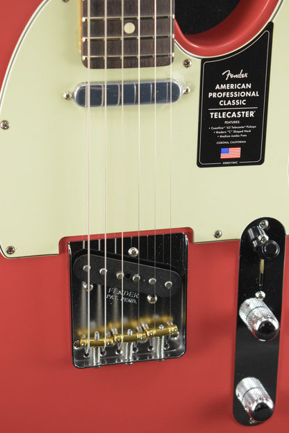 Fender American Professional Classic Telecaster Faded Dakota Red Rosewood Fingerboard