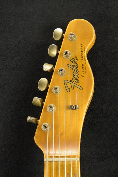 Fender Custom Shop '65 Tele Custom Heavy Relic - Faded 3 Color Sunburst