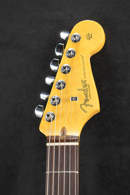 Fender American Professional II Stratocaster Thinline Transparent Daphne Blue Rosewood Fingerboard