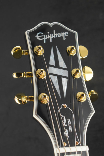 Epiphone Les Paul Custom Ebony w/Gig Bag
