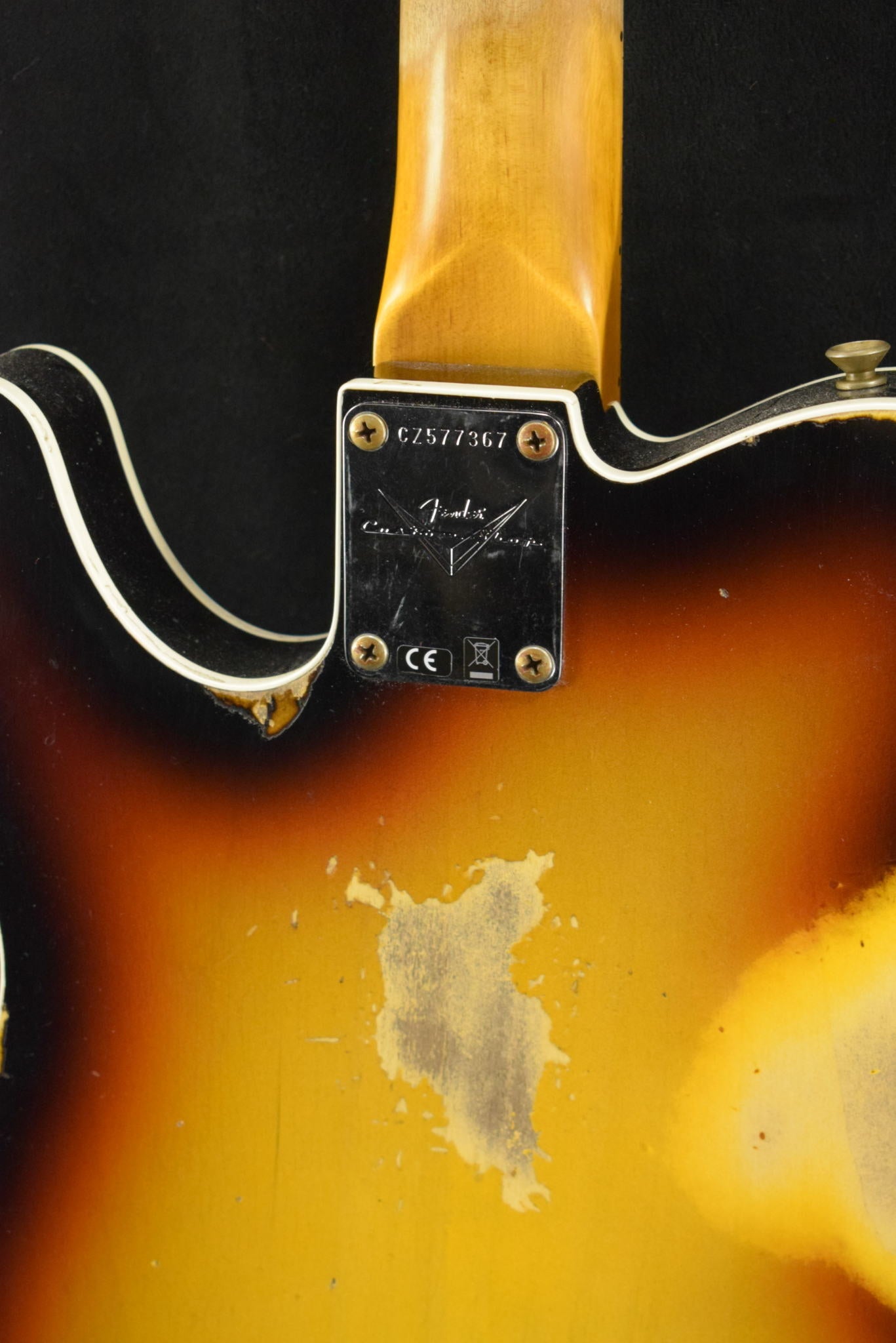 Fender Custom Shop '65 Tele Custom Heavy Relic - Faded 3 Color Sunburst