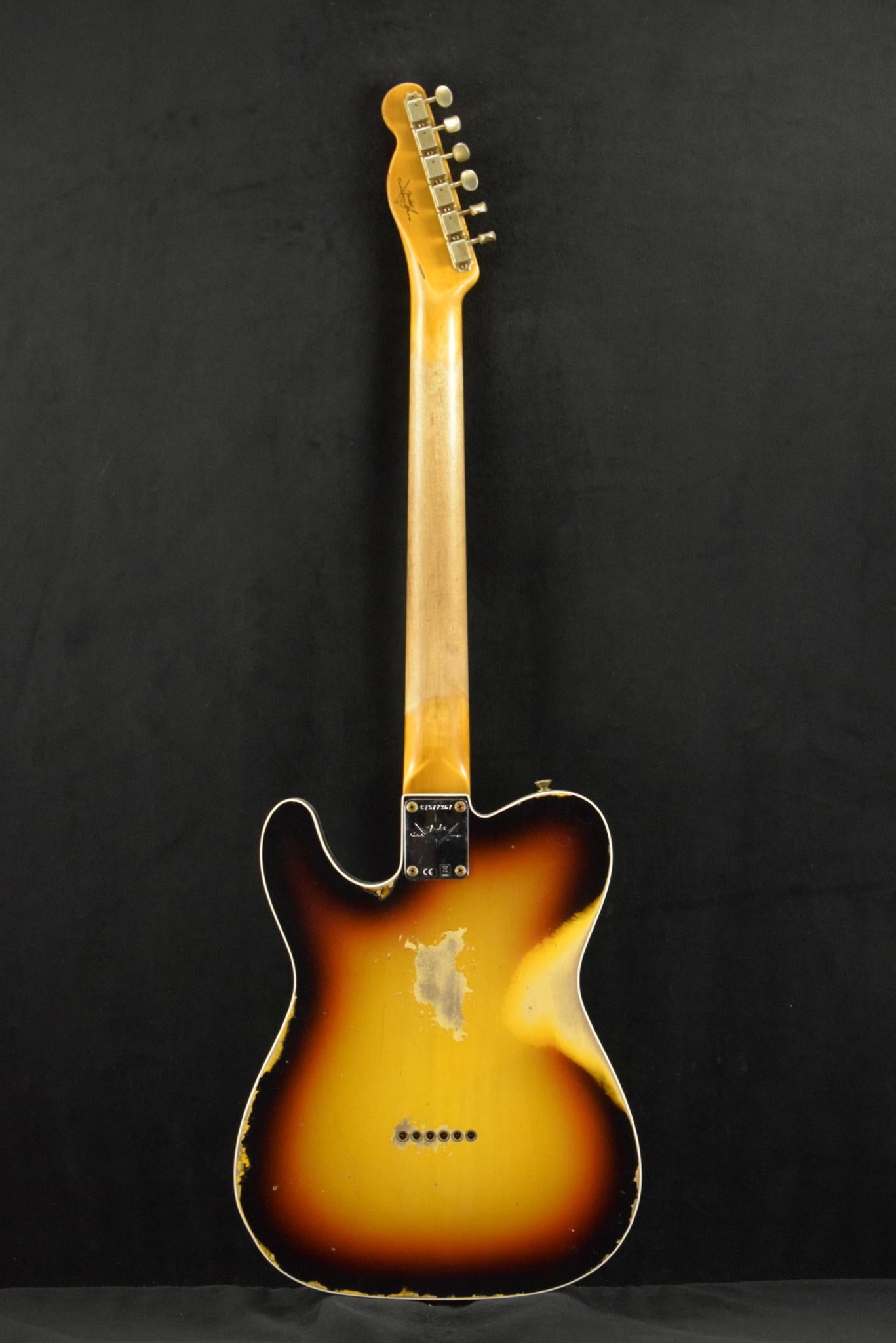 Fender Custom Shop '65 Tele Custom Heavy Relic - Faded 3 Color Sunburst