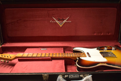 Fender Custom Shop '65 Tele Custom Heavy Relic - Faded 3 Color Sunburst