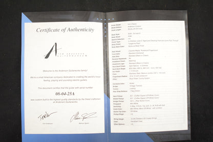 Tom Anderson Icon Classic Shorty In-Distress Level 2 Tangerine Pearl