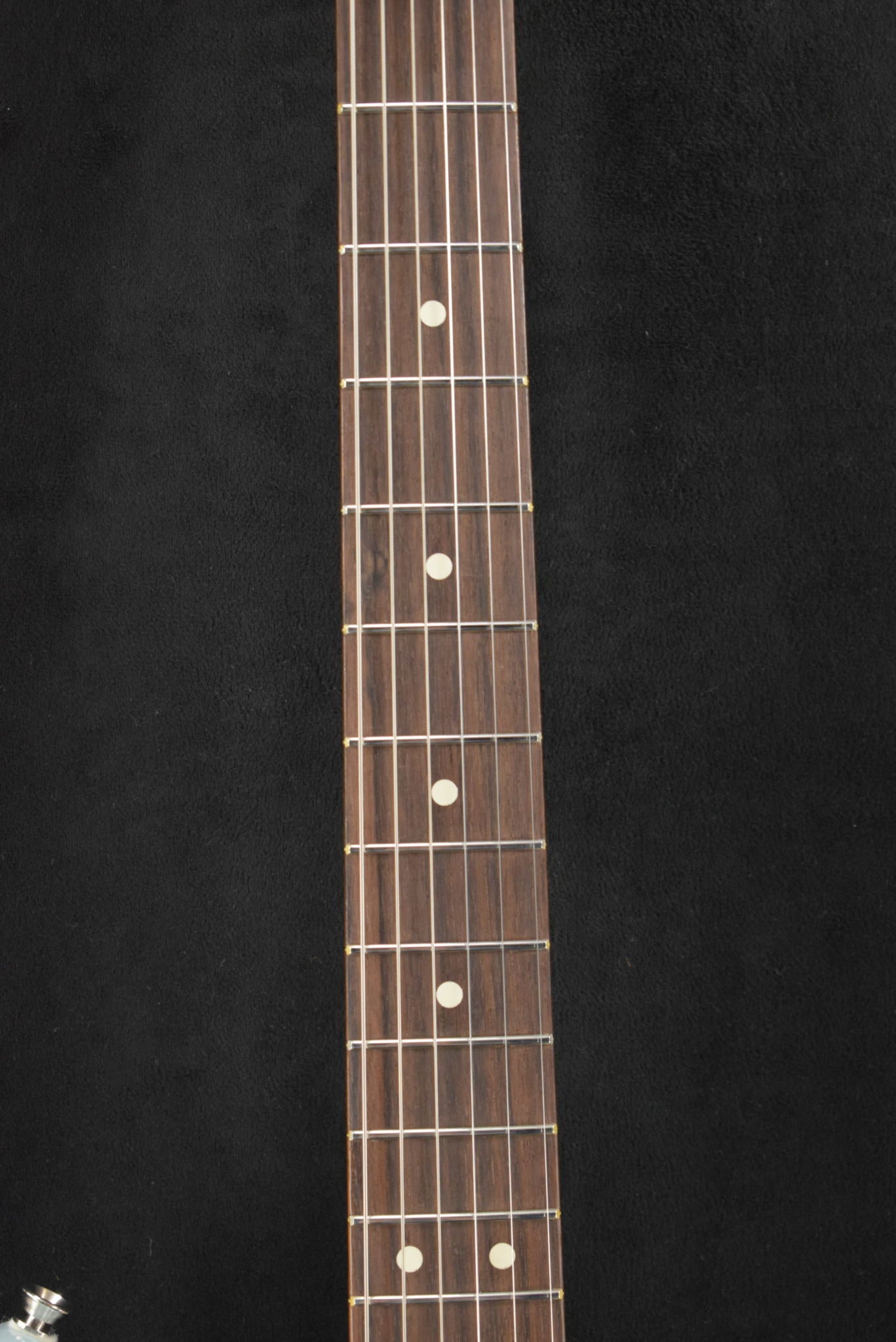 Fender American Professional II Stratocaster Thinline Transparent Daphne Blue Rosewood Fingerboard