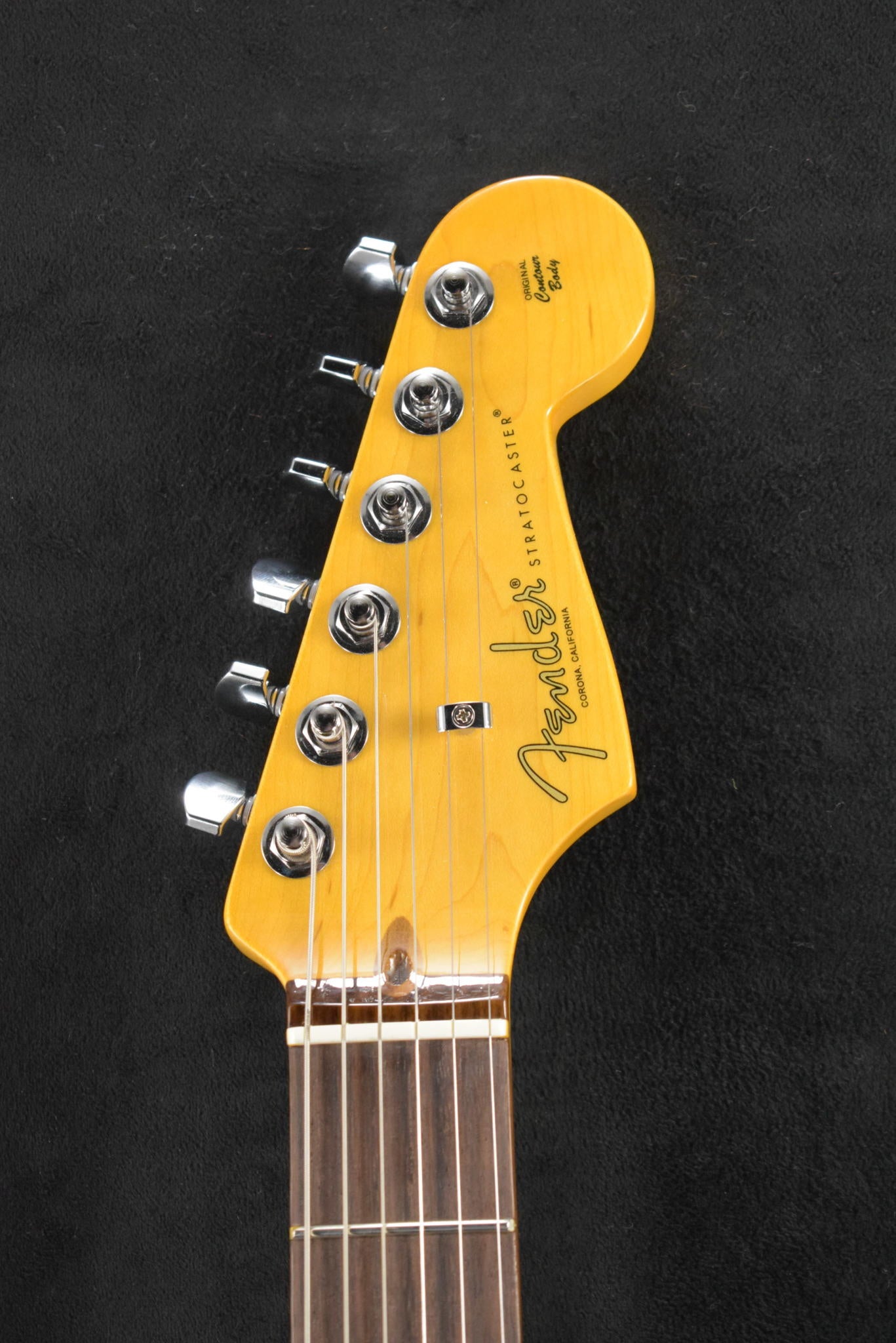 Fender American Professional II Stratocaster Thinline Transparent Daphne Blue Rosewood Fingerboard