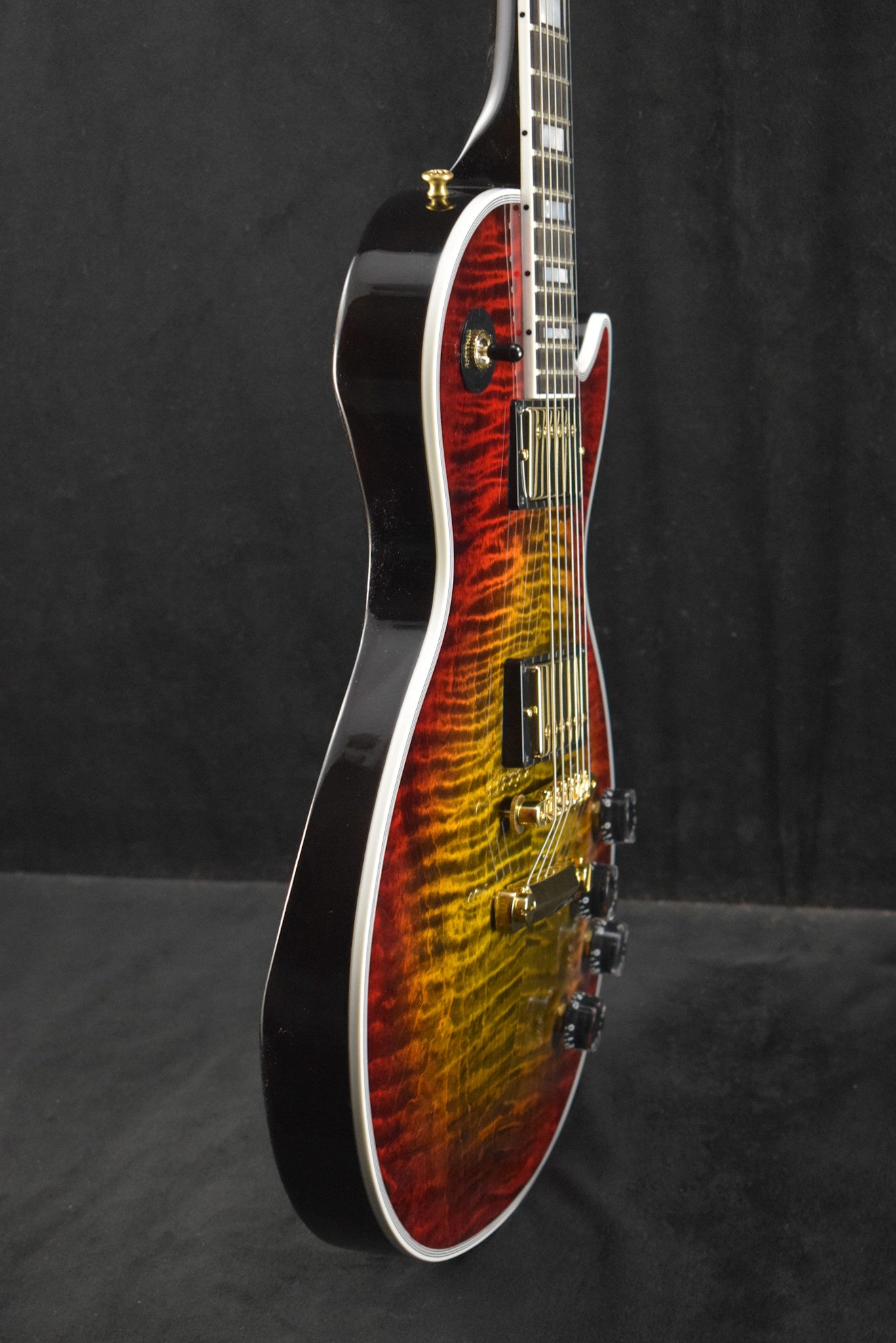 Gibson Custom Shop Les Paul Axcess Custom Figured Top w/ Ebony Fingerboard Gloss Bengal Burst