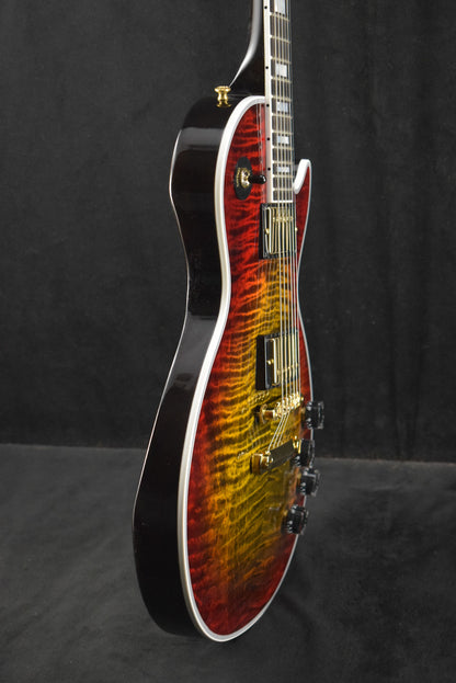 Gibson Custom Shop Les Paul Axcess Custom Figured Top w/ Ebony Fingerboard Gloss Bengal Burst
