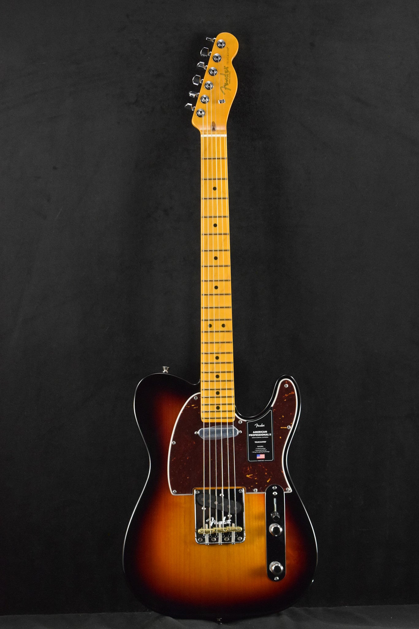 Fender American Professional II Telecaster 3-Color Sunburst Maple Fingerboard