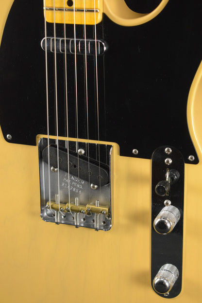 Fender 1954 Telecaster DLX Closet Classic Faded Nocaster Blonde 1-Piece Rift Sawn Maple Neck Fingerboard