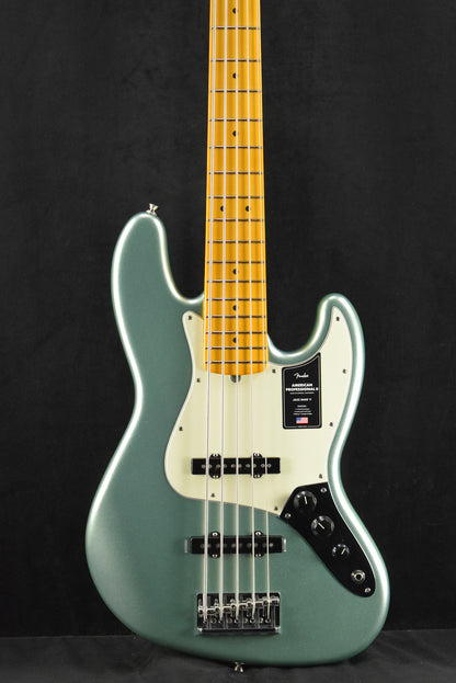 Fender American Professional II Jazz Bass V Mystic Surf Green Maple Fingerboard