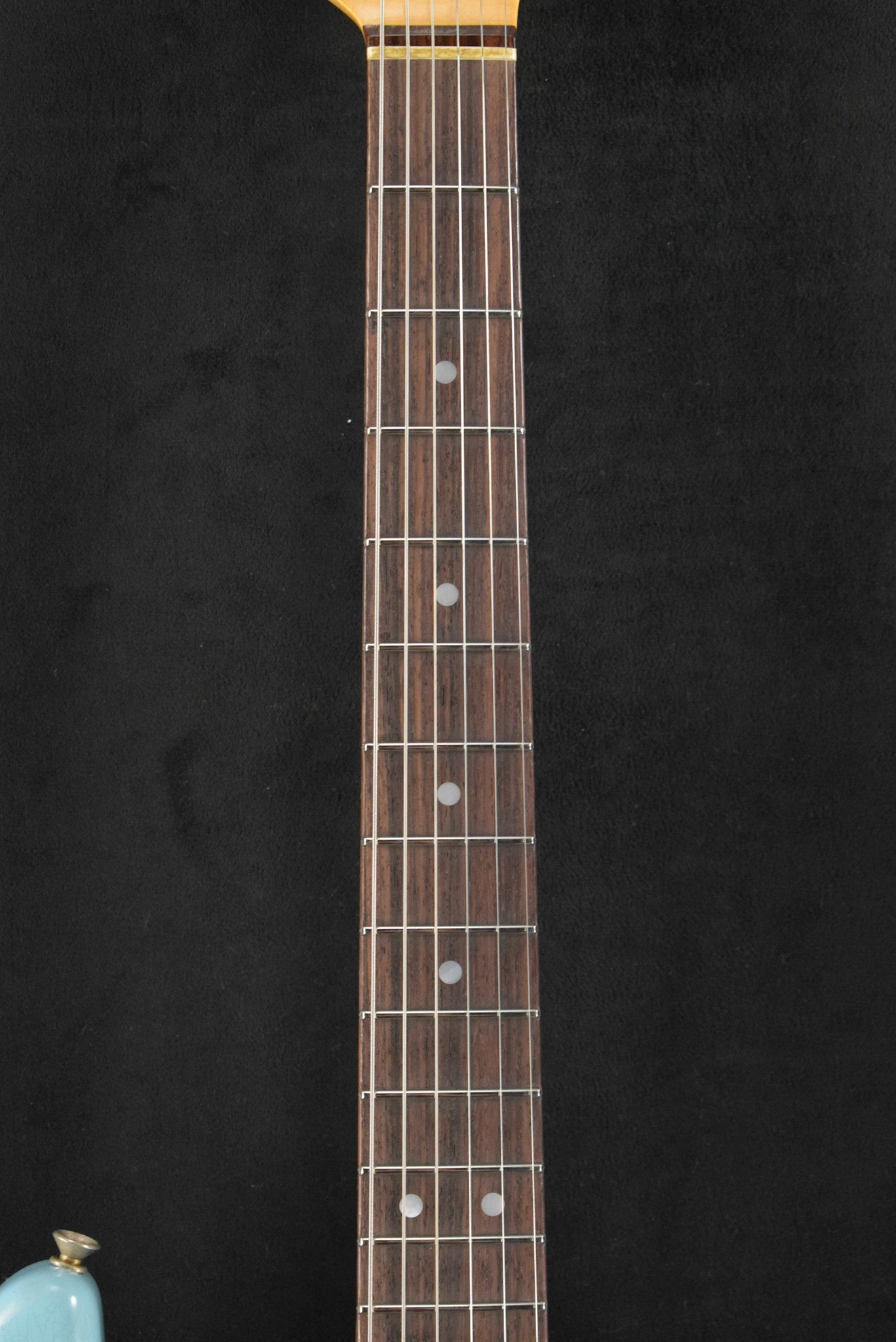 Fender Limited Edition Fat '64 Stratocaster Journeyman Relic Aged Daphne Blue 3A Rosewood Fingerboard