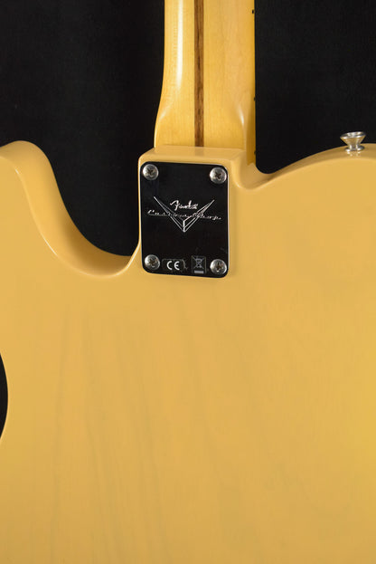 Fender 1954 Telecaster DLX Closet Classic Faded Nocaster Blonde 1-Piece Rift Sawn Maple Neck Fingerboard