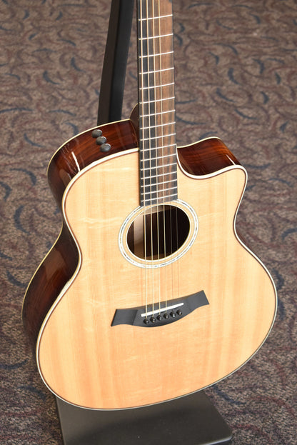 Taylor Custom GS Grand Symphony Cocobolo/Bearclaw Lutz Spruce 2020 NAMM Catch #26