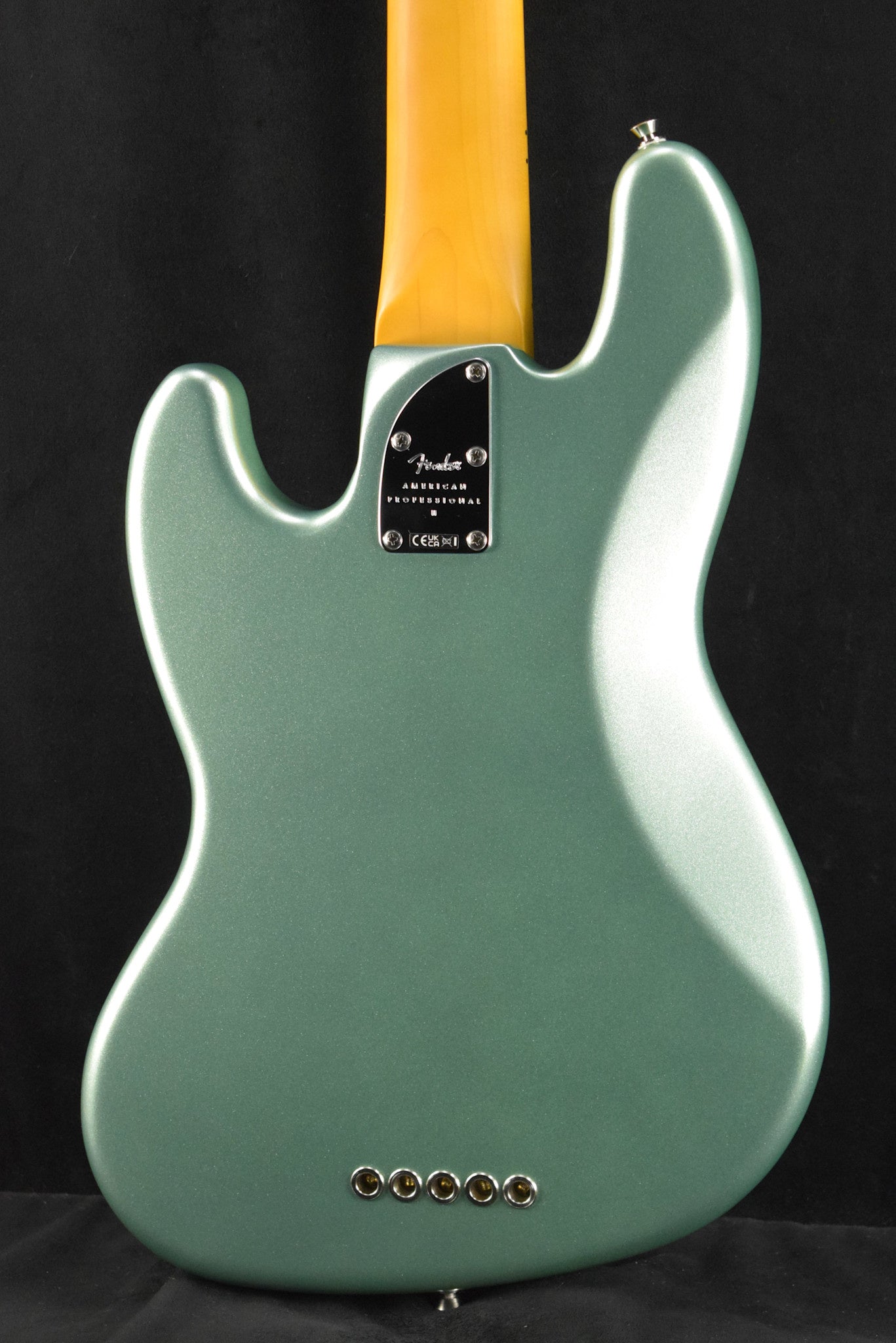 Fender American Professional II Jazz Bass V Mystic Surf Green Maple Fingerboard