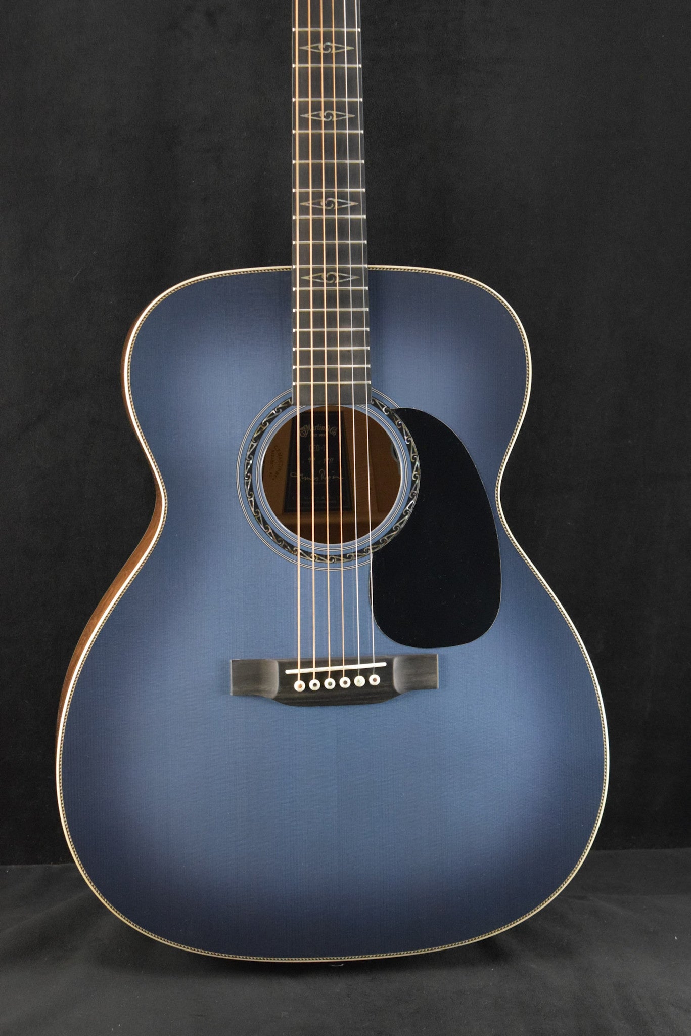 Martin CEO-11 Grand Auditorium New Horizons Blue Burst Top #99